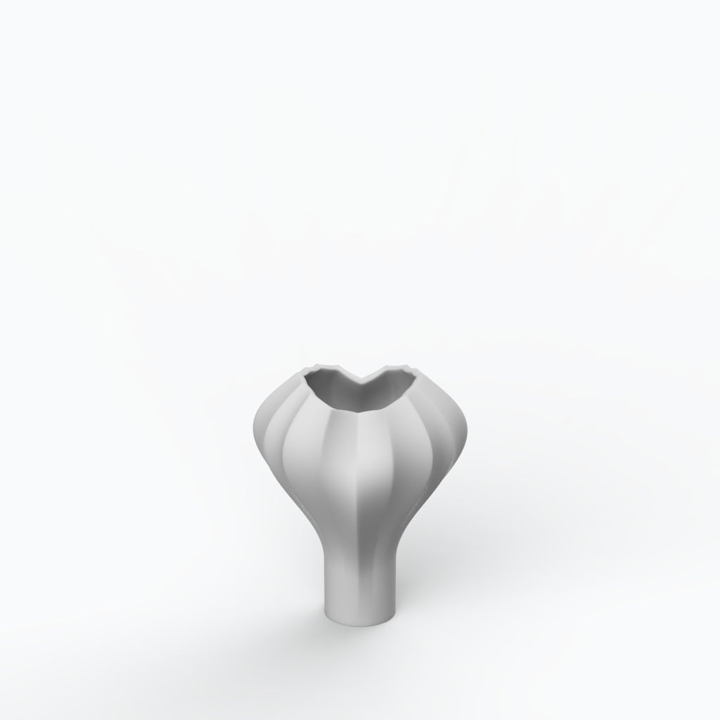 Valise B Porcelain Vase (h20 cm) - Holaria