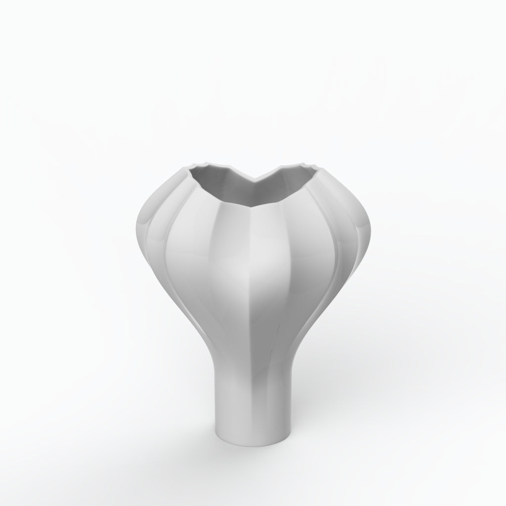 Valise B Porcelain Vase (h30 cm) - Holaria