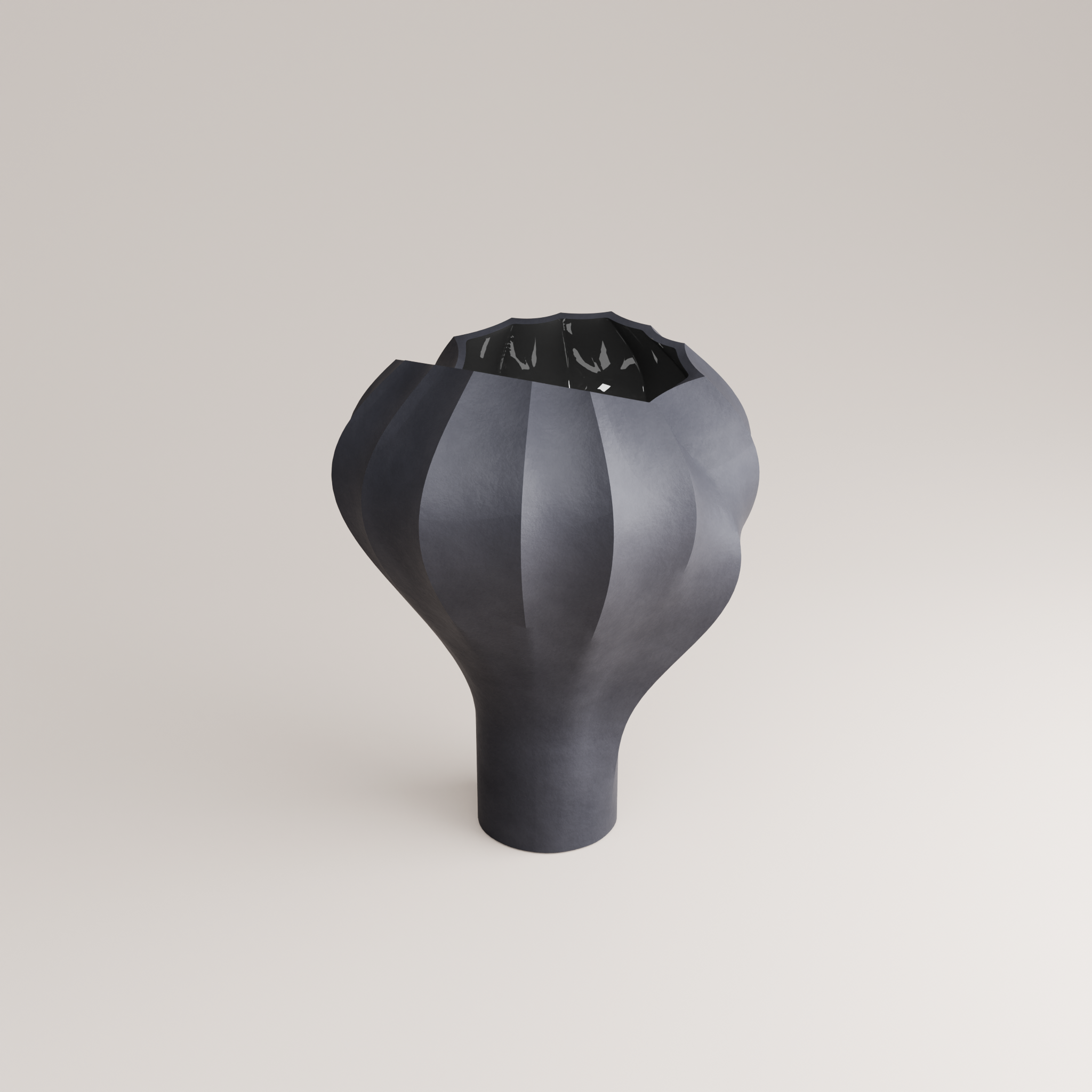 Valise B Porcelain Vase (h30 cm) - Holaria