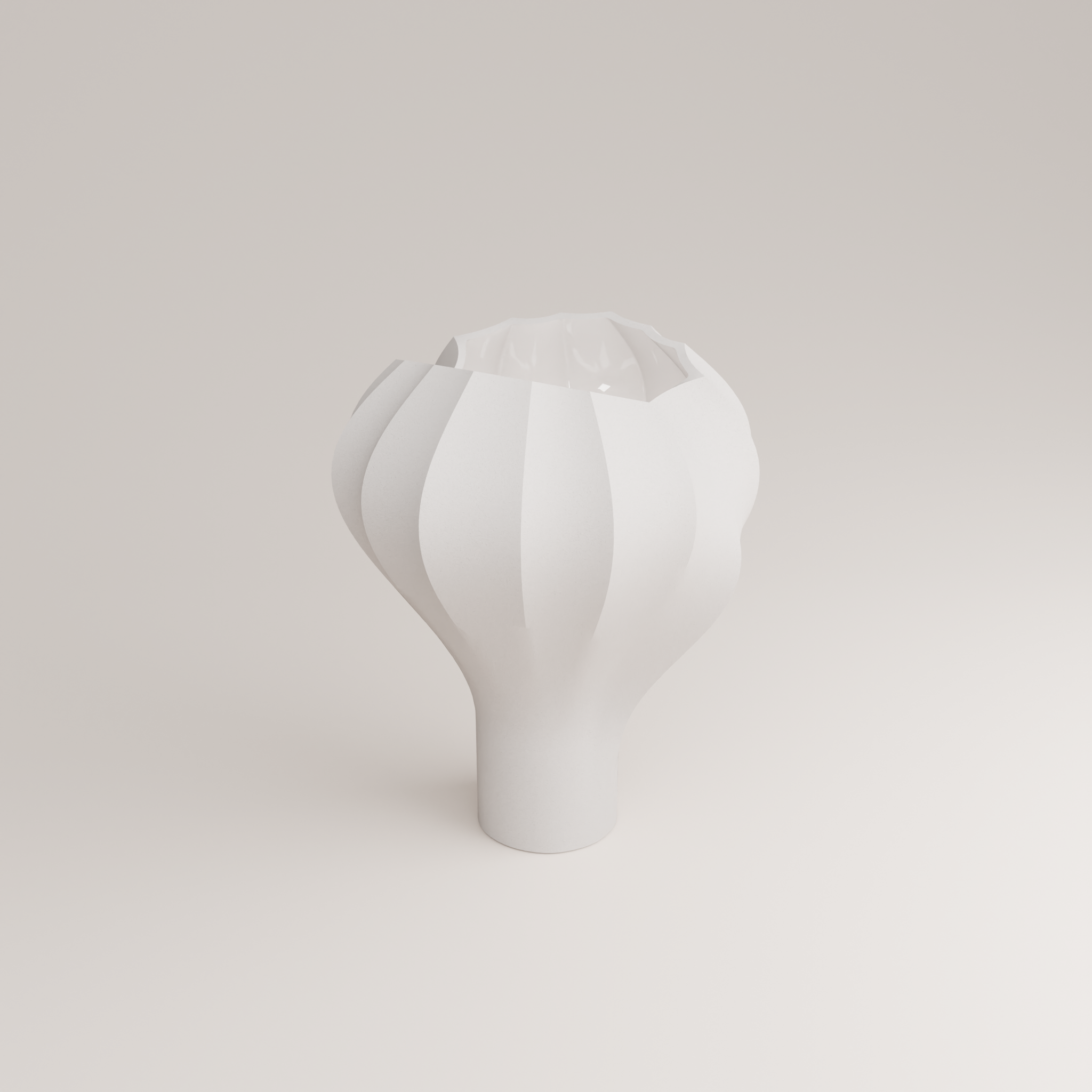 Valise B Porcelain Vase (h30 cm) - Holaria
