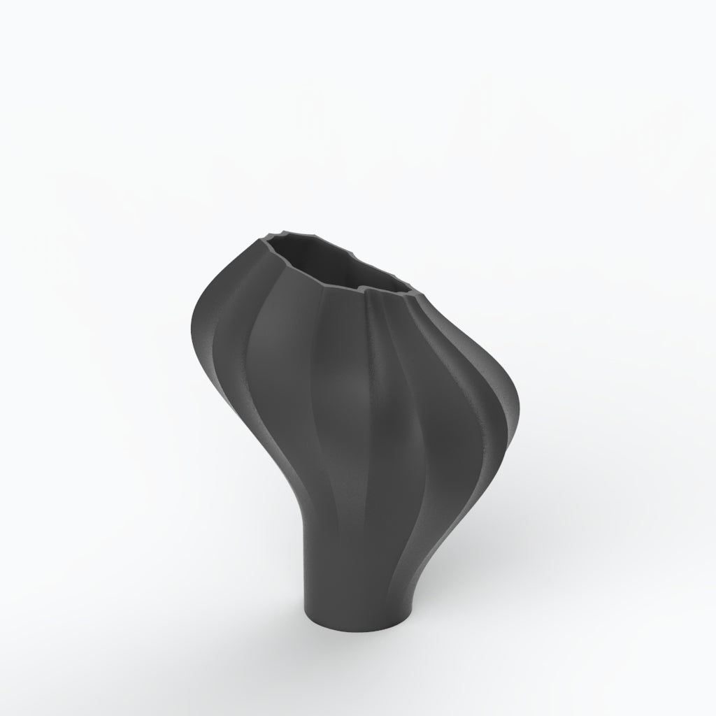 Valise C Porcelain Vase (h30 cm) - Holaria