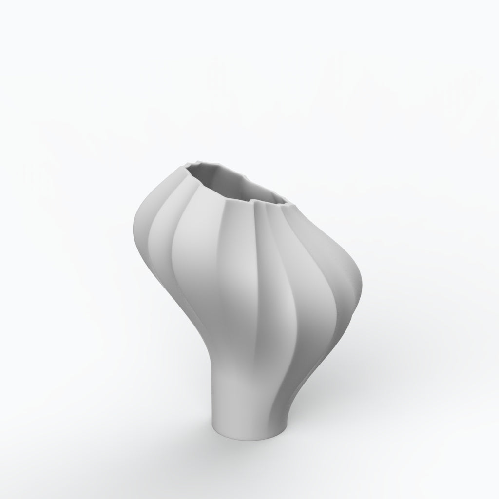 Valise C Porcelain Vase (h30 cm) - Holaria