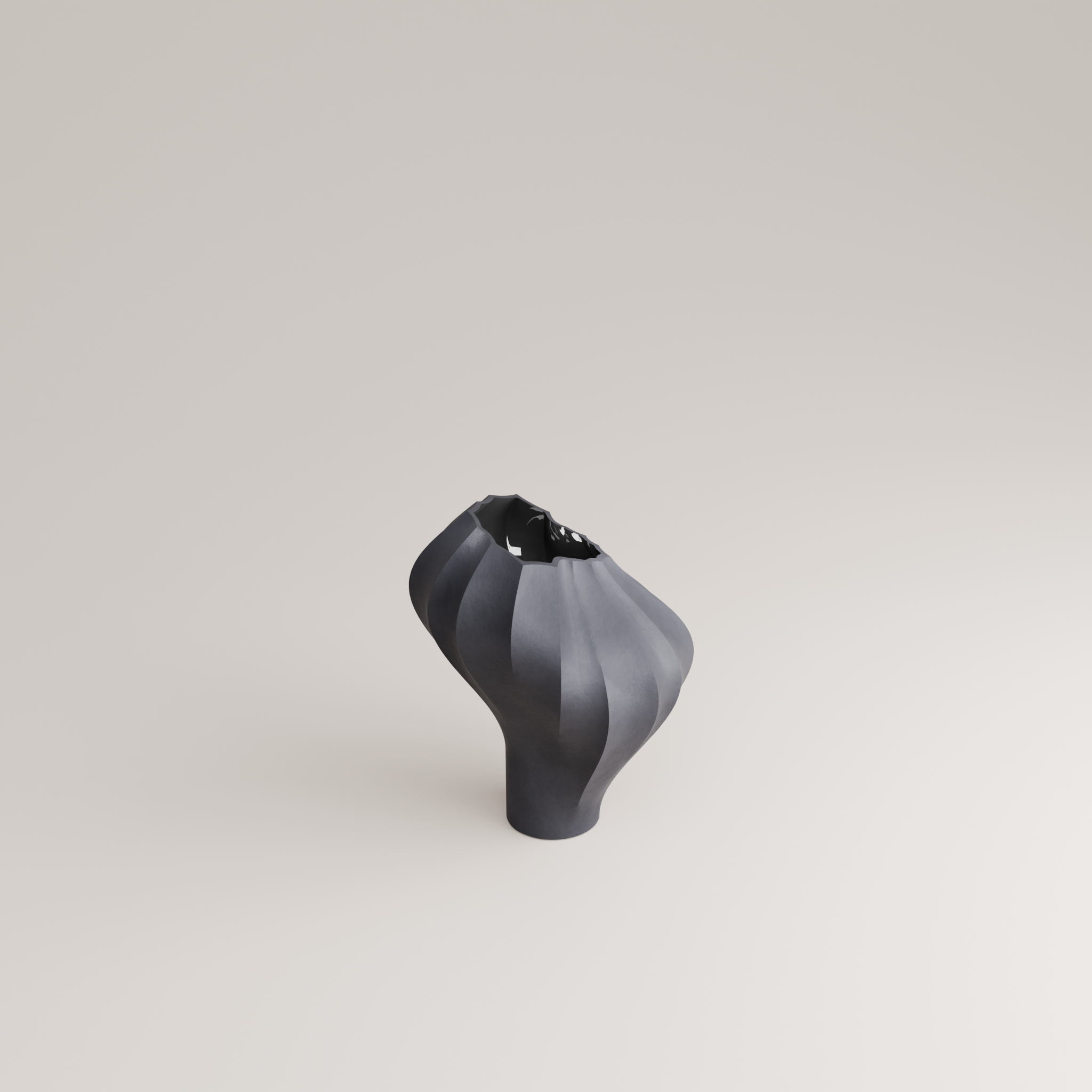 Valise C Porcelain Vase (h20 cm) - Holaria