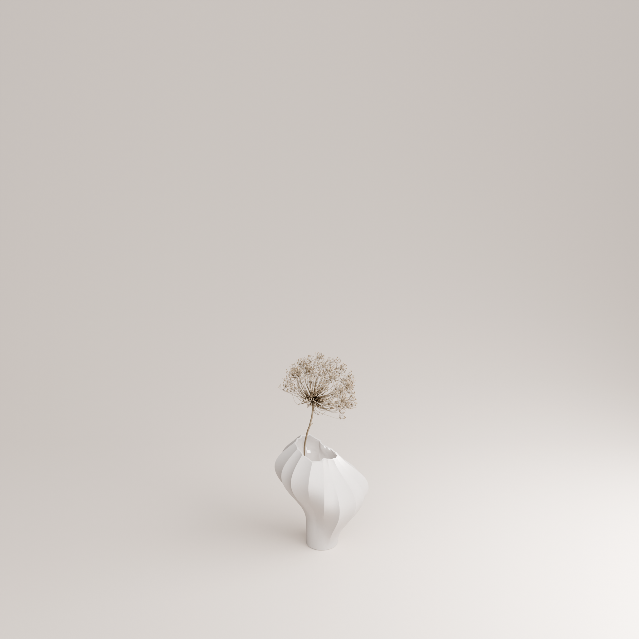 Valise C Porcelain Vase (h20 cm) - Holaria