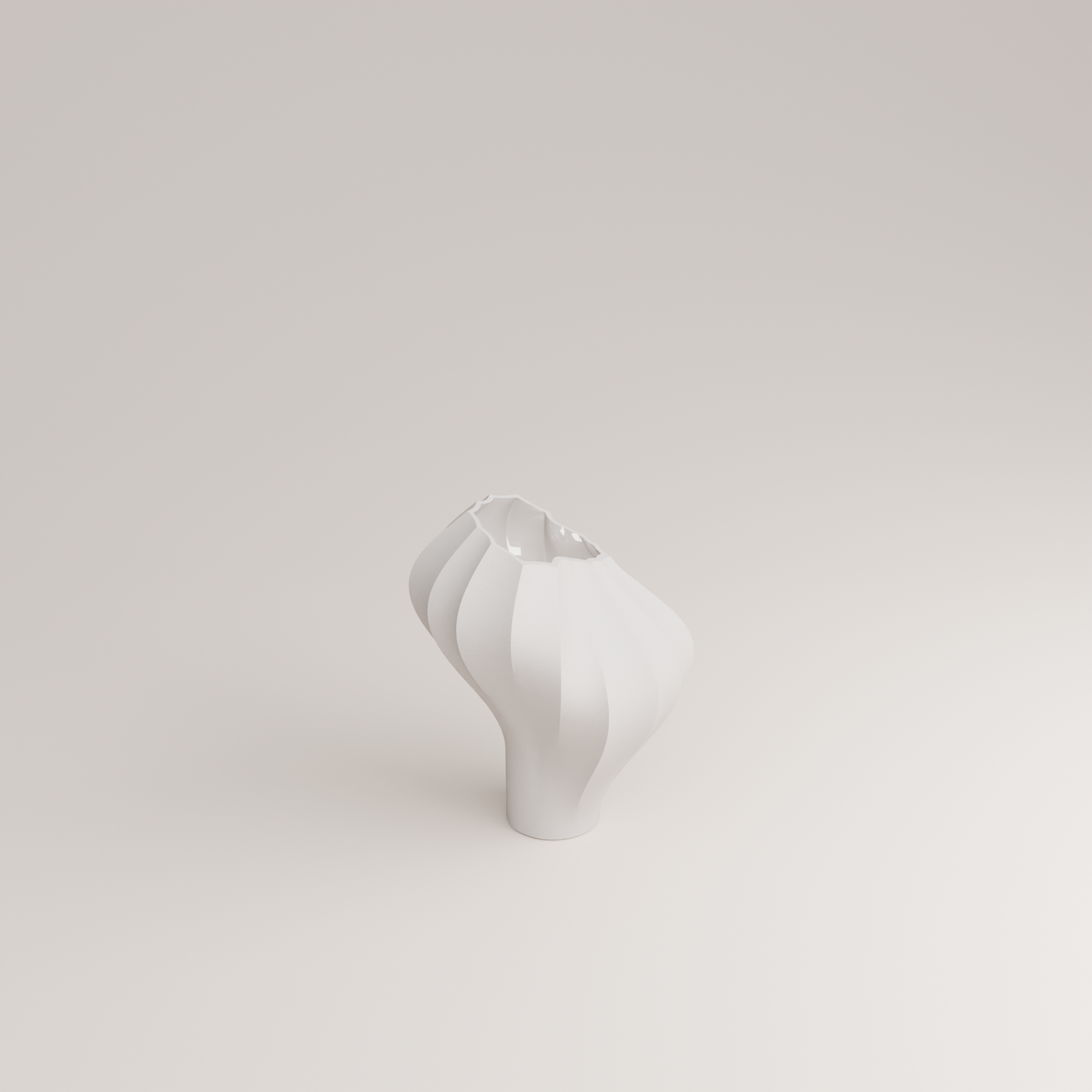 Valise C Porcelain Vase (h20 cm) - Holaria