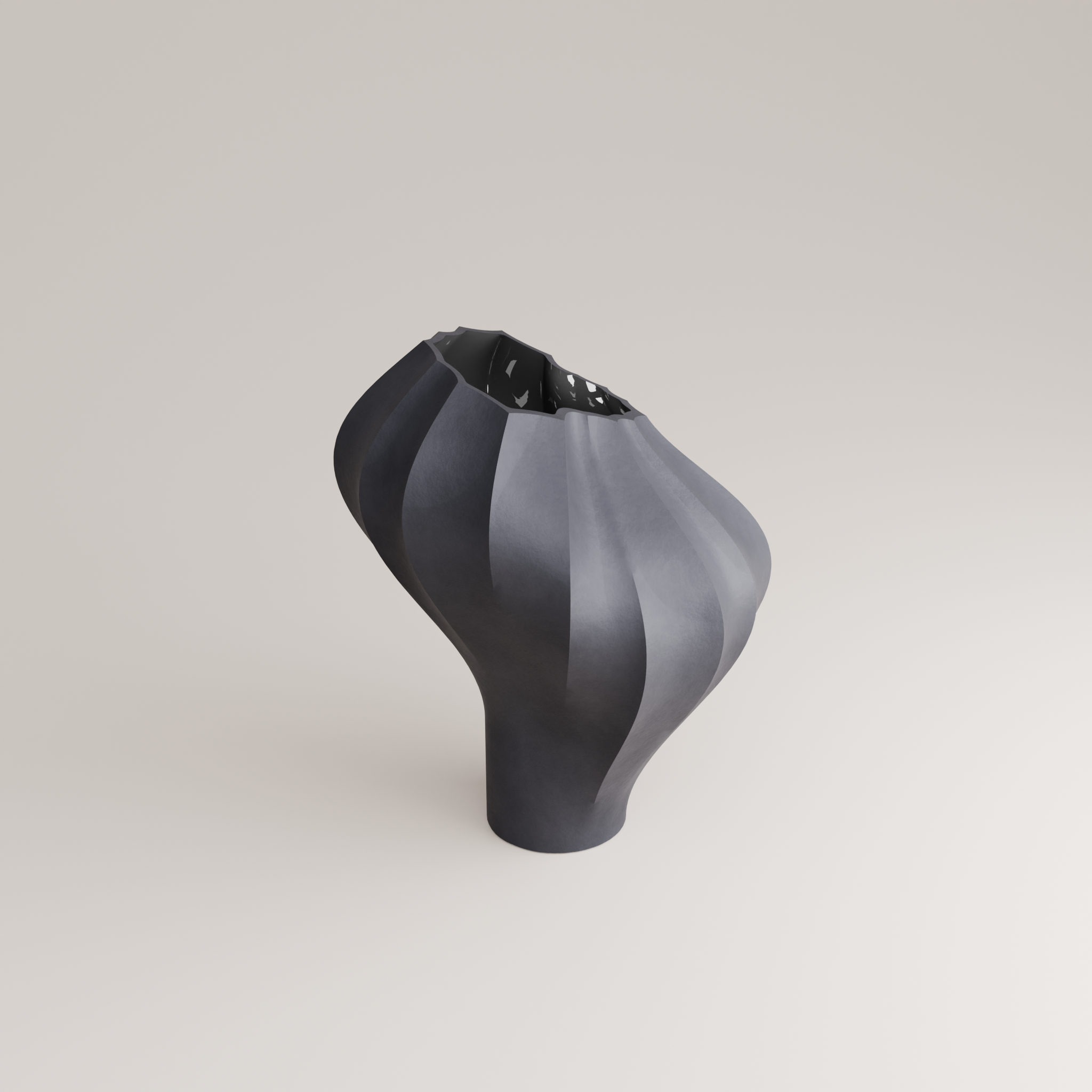 Valise C Porcelain Vase (h30 cm) - Holaria