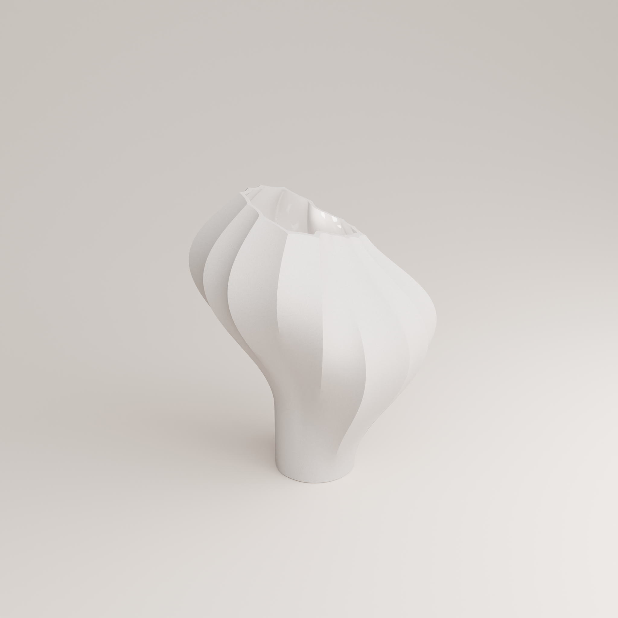 Valise C Porcelain Vase (h30 cm) - Holaria