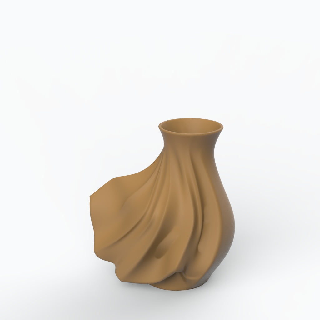 Vento M Porcelain Vase (h26 cm) - Holaria