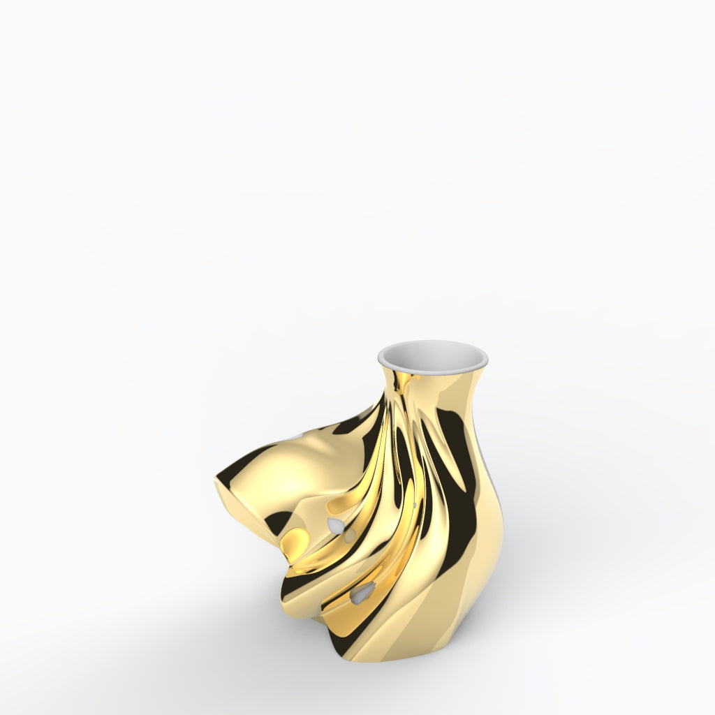 Vento P Porcelain Vase (h20 cm) - Holaria