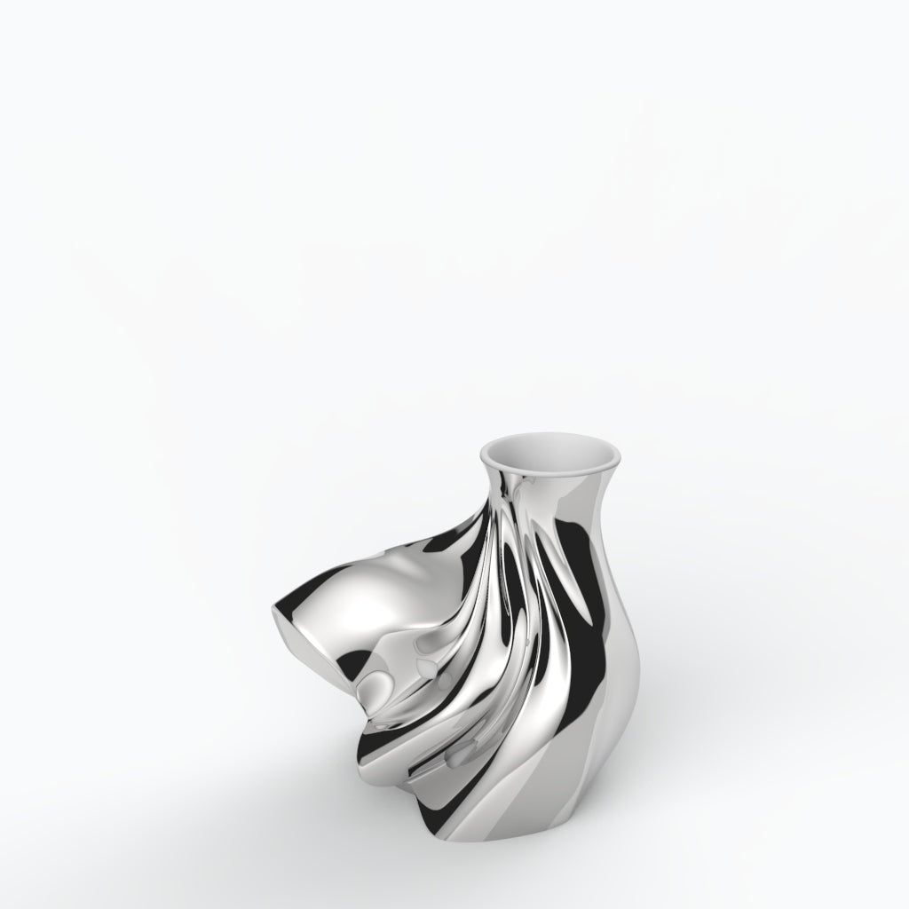 Vento P Porcelain Vase (h20 cm) - Holaria