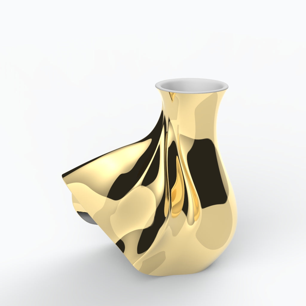 Vento G Porcelain Vase (h32 cm) - Holaria