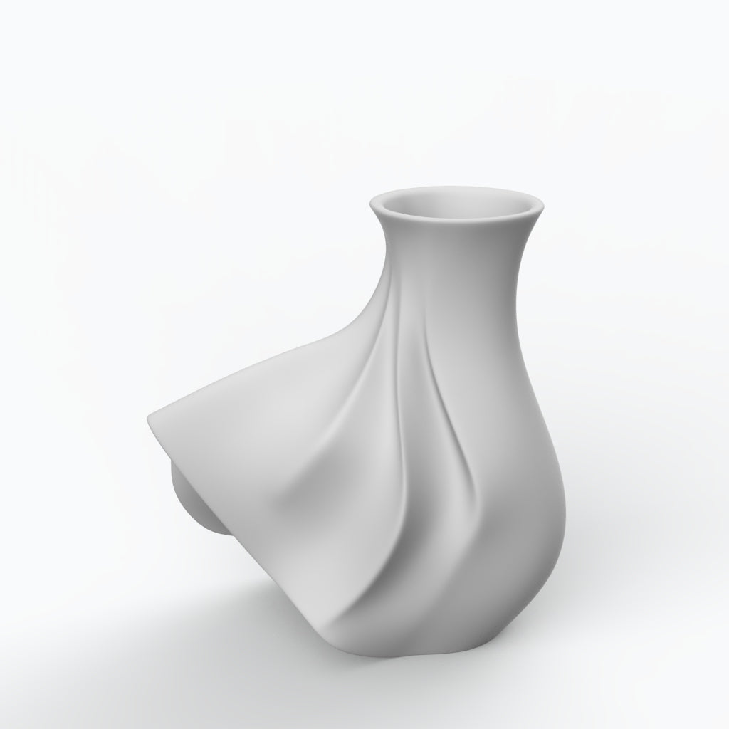 Vento G Porcelain Vase (h32 cm) - Holaria
