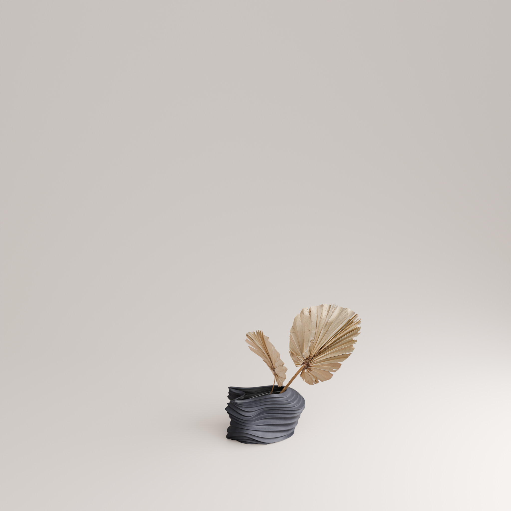 Voo P Porcelain Vase (h12 cm) - Holaria