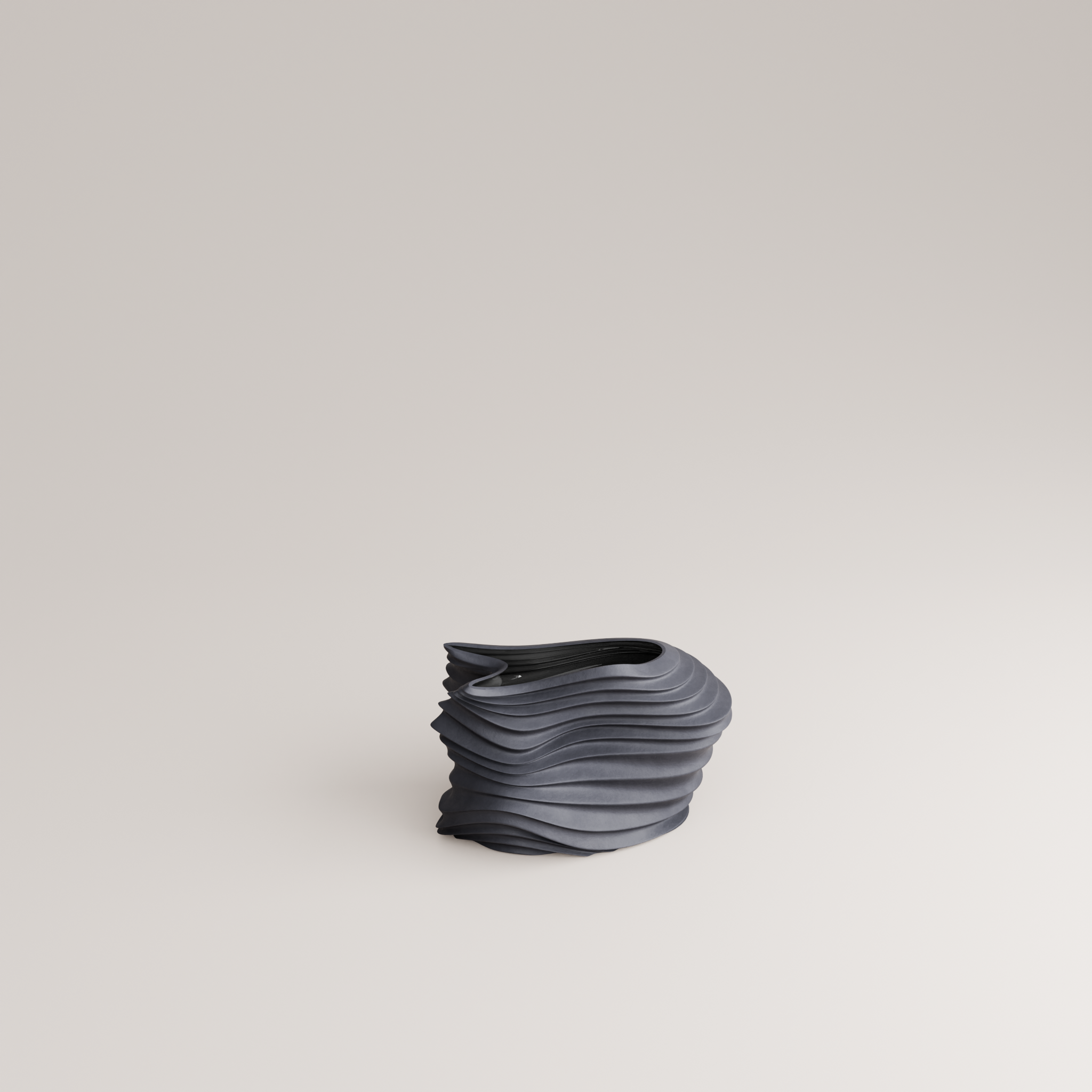 Voo P Porcelain Vase (h12 cm) - Holaria