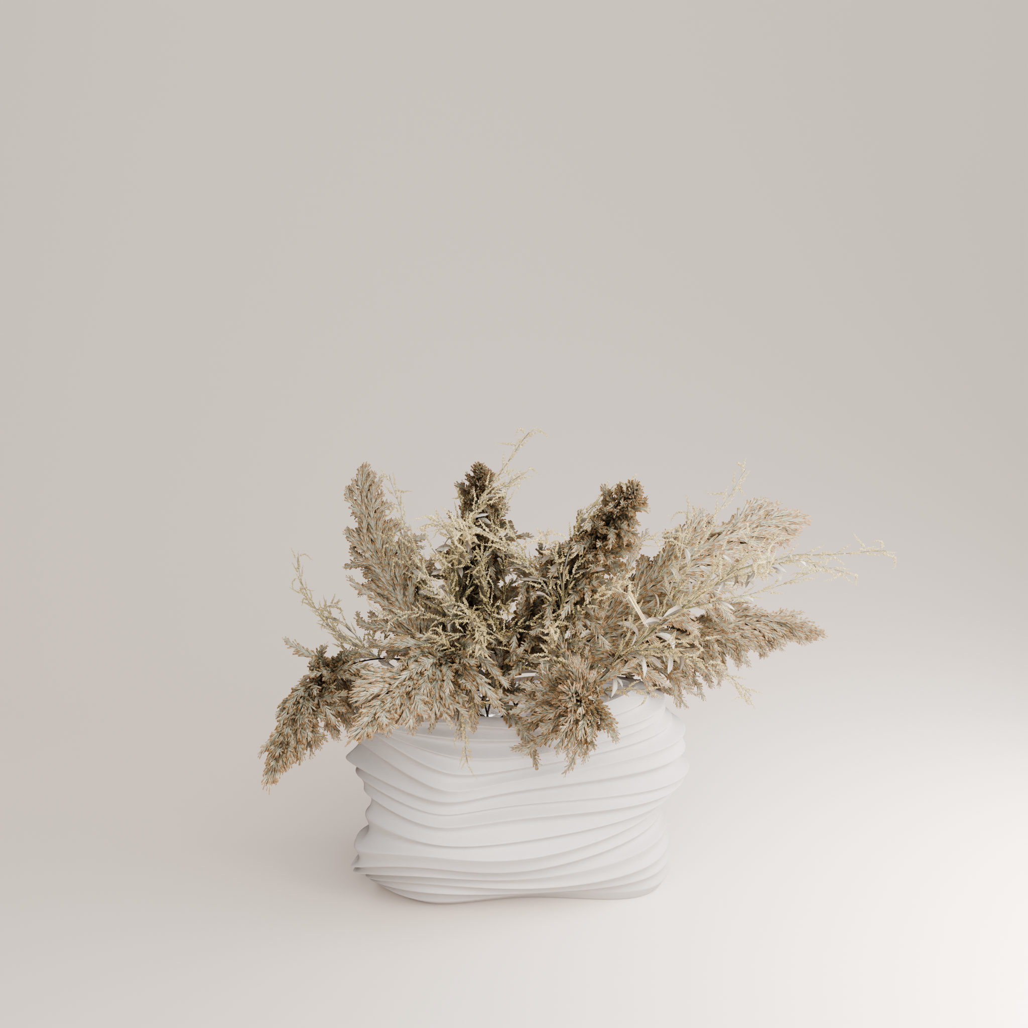 Voo P Porcelain Vase (h24 cm)