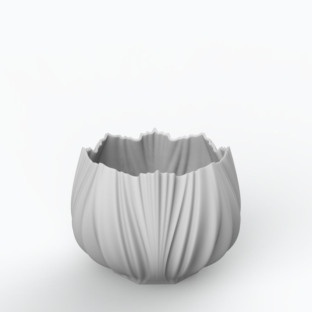 Coral Neve P Porcelain Vase (h21 cm) - Holaria