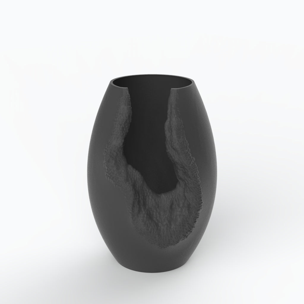 Erosão G Porcelain Vase (h33 cm) - Holaria