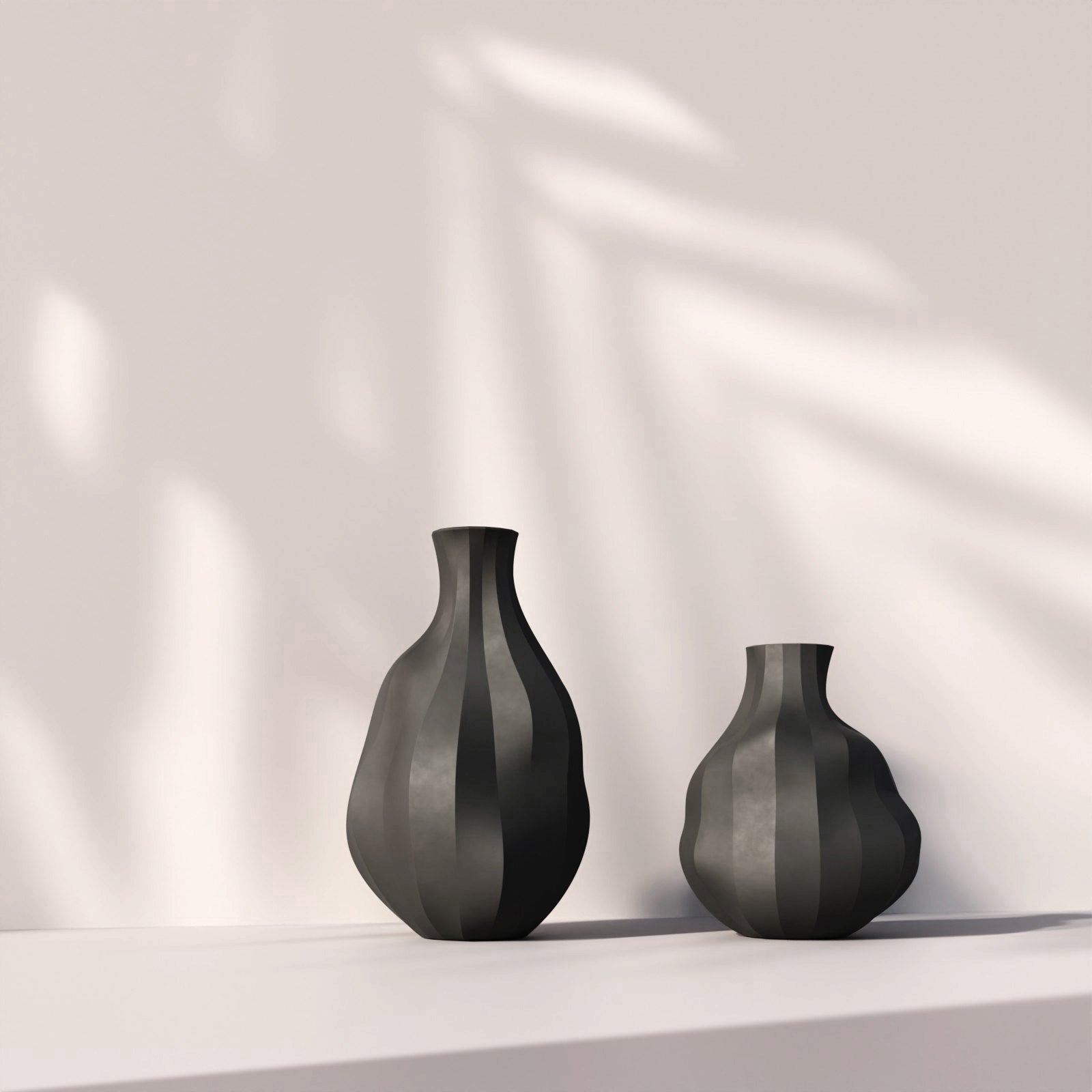 Odre G Porcelain Vase (h39 cm) - Holaria
