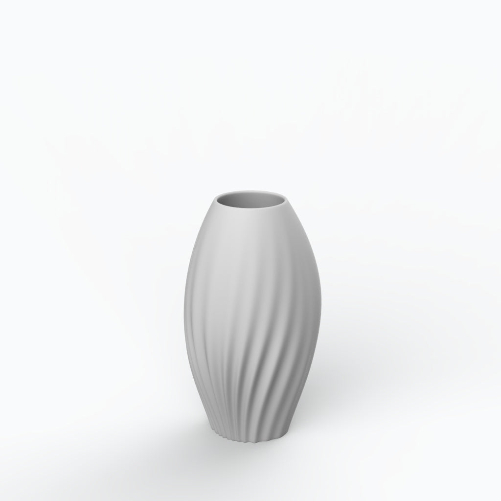 Lily P Porcelain Vase (h26 cm) - Holaria