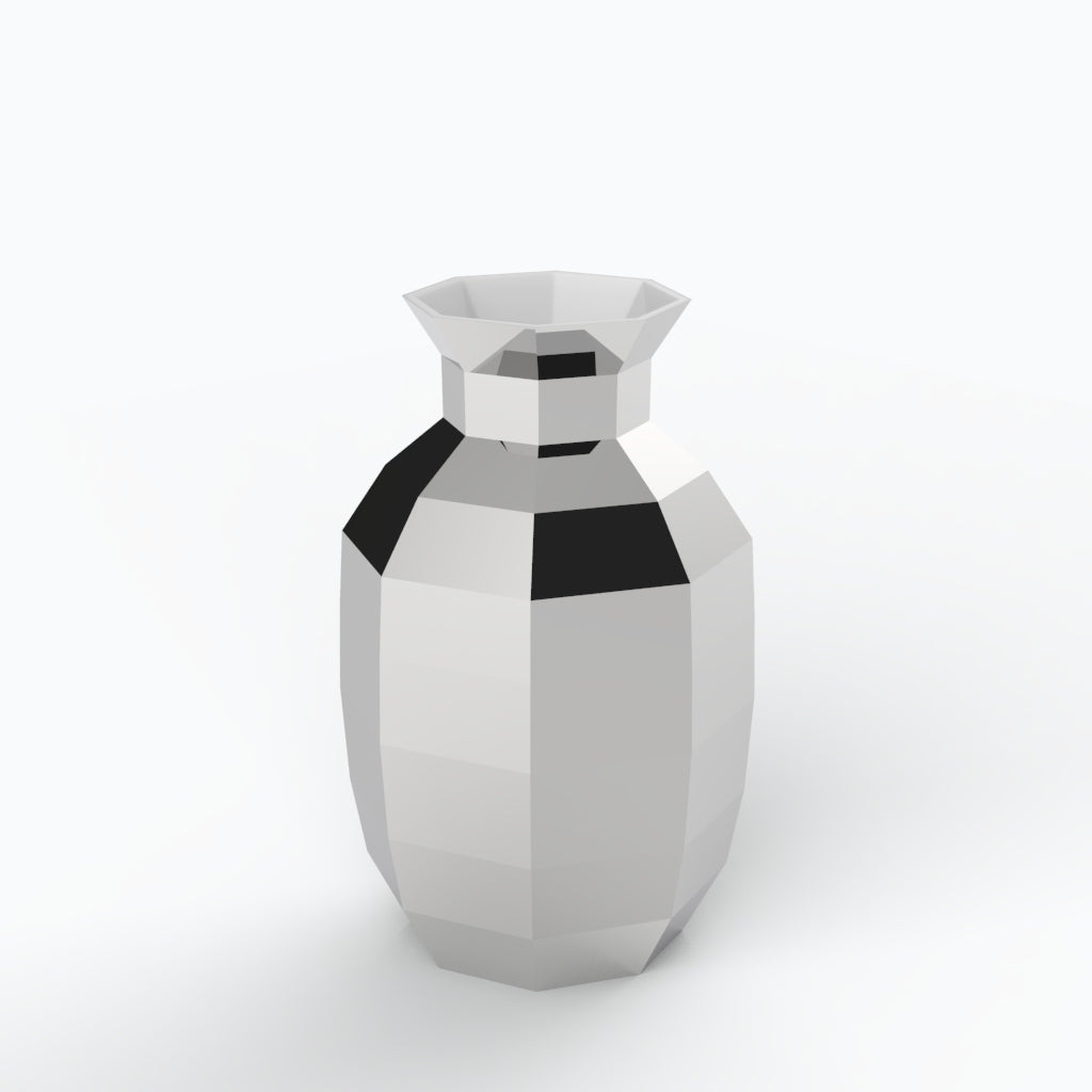 Meridiano G1 Porcelain Vase (h32 cm) - Holaria