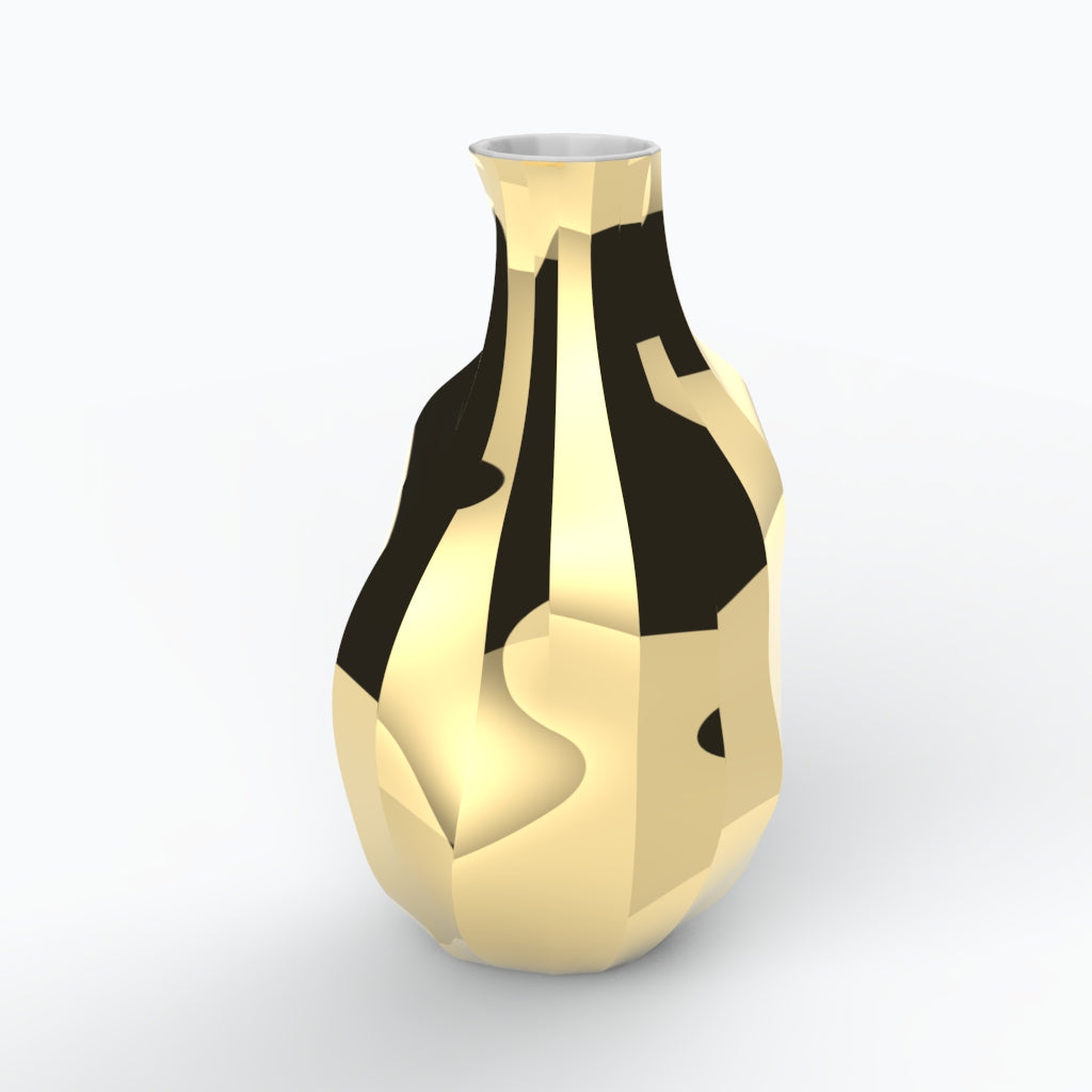 Odre G Porcelain Vase (h39 cm) - Holaria