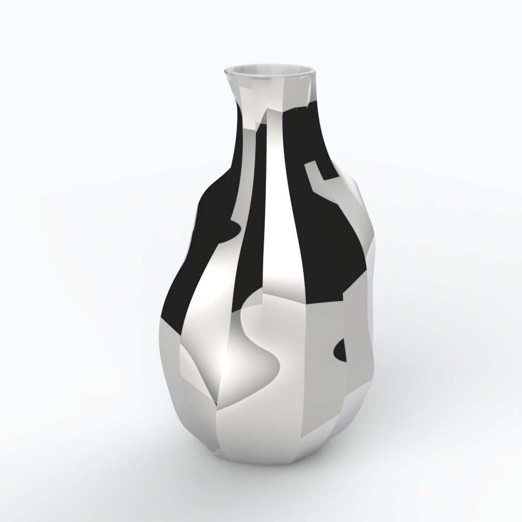 Odre G Porcelain Vase (h39 cm) - Holaria