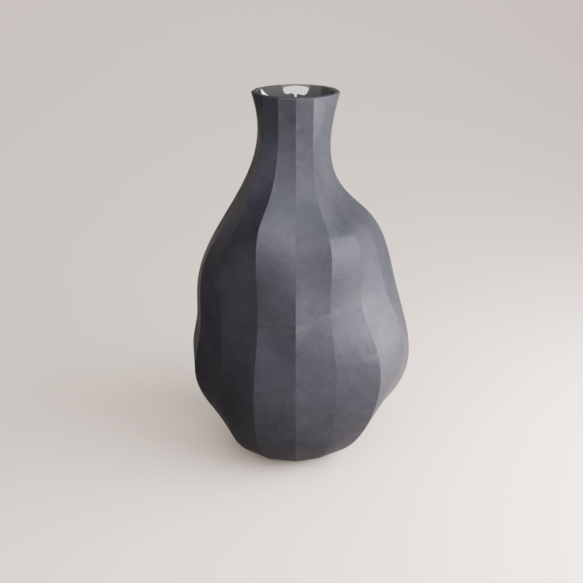 Odre G Porcelain Vase (h39 cm) - Holaria