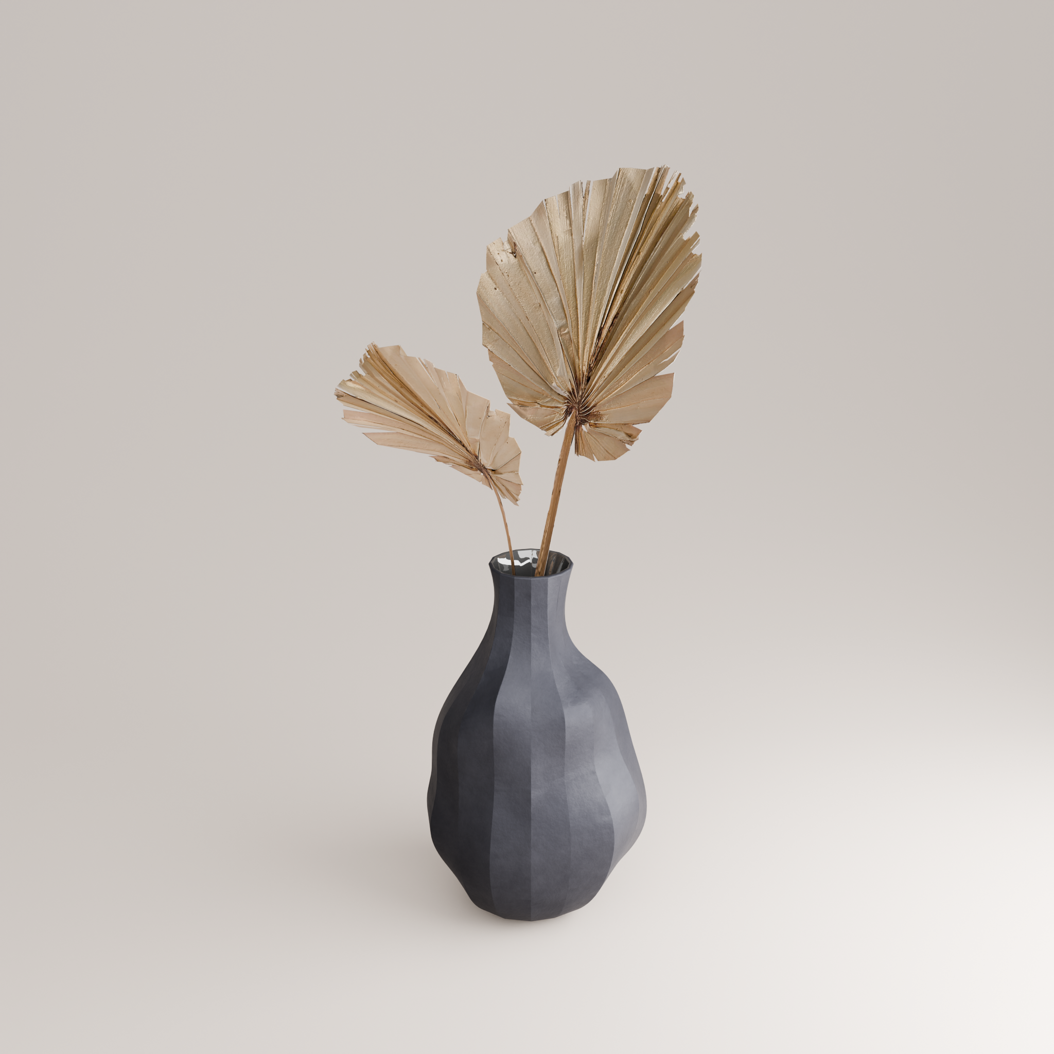 Odre G Porcelain Vase (h39 cm) - Holaria