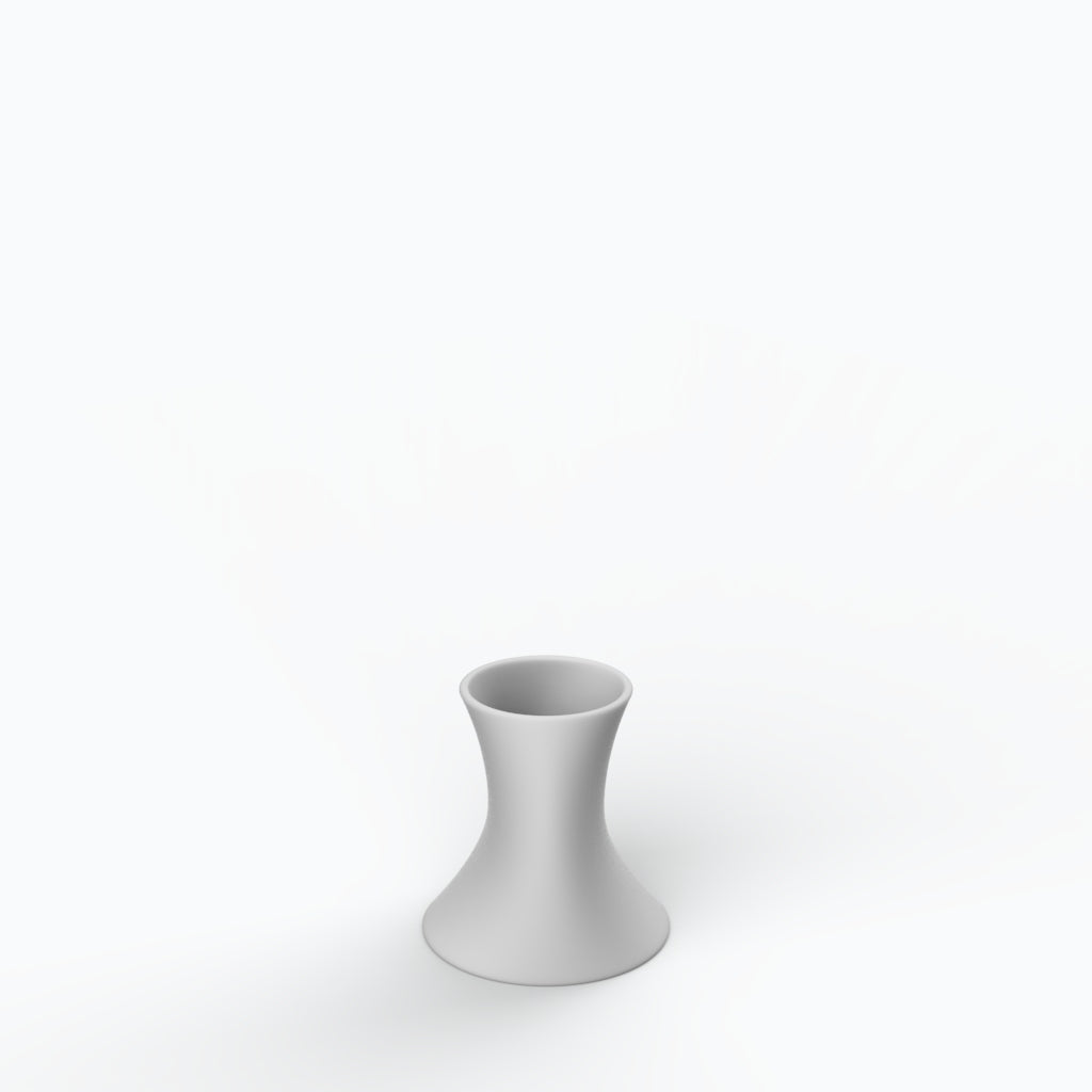 Optico P2 Porcelain Vase (h13 cm) - Holaria