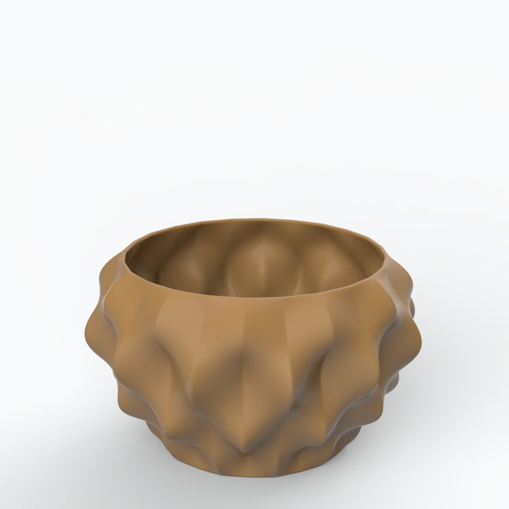 Plissan GG Porcelain Pot (h20 cm) - Holaria
