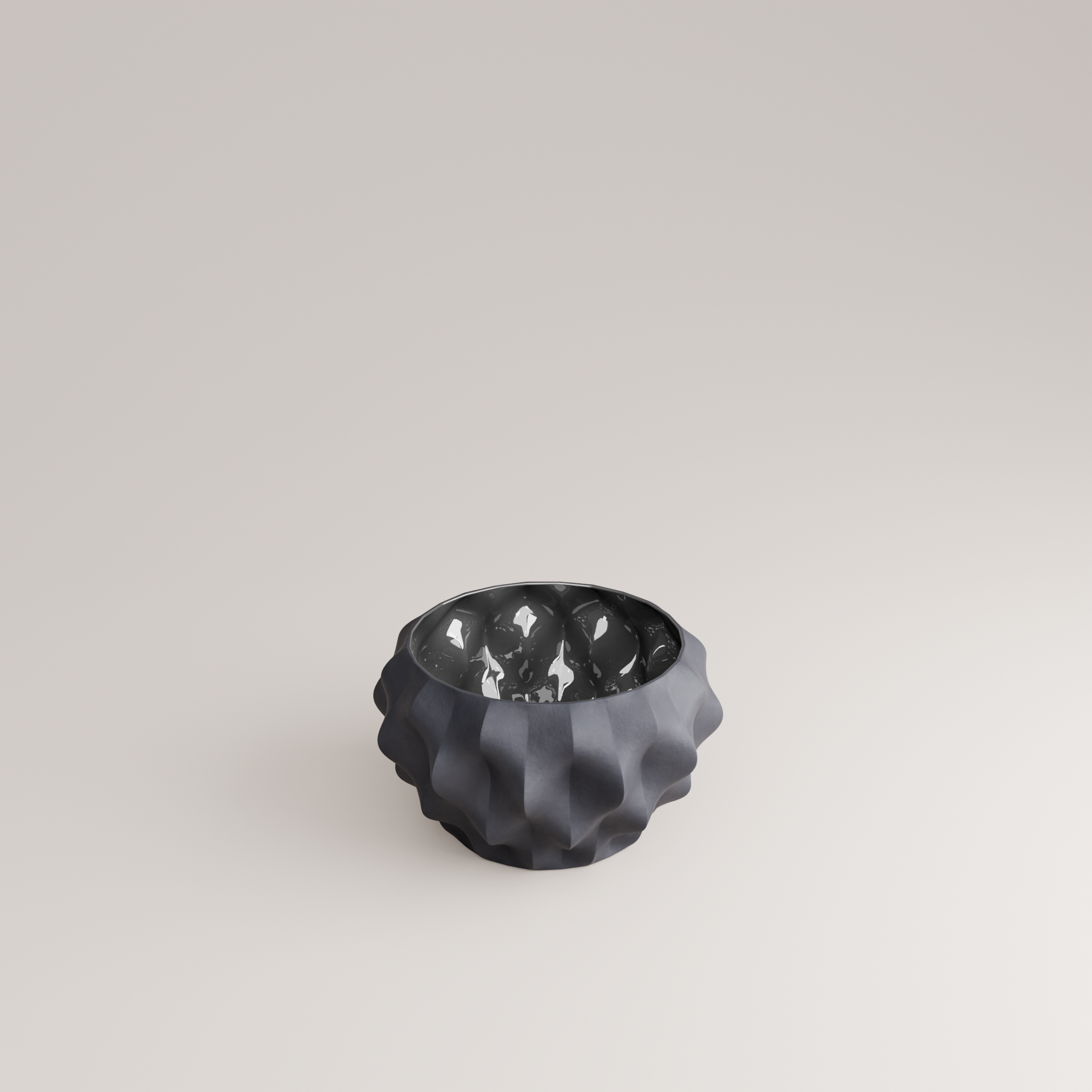 Plissan M Porcelain Pot (h12 cm) - Holaria