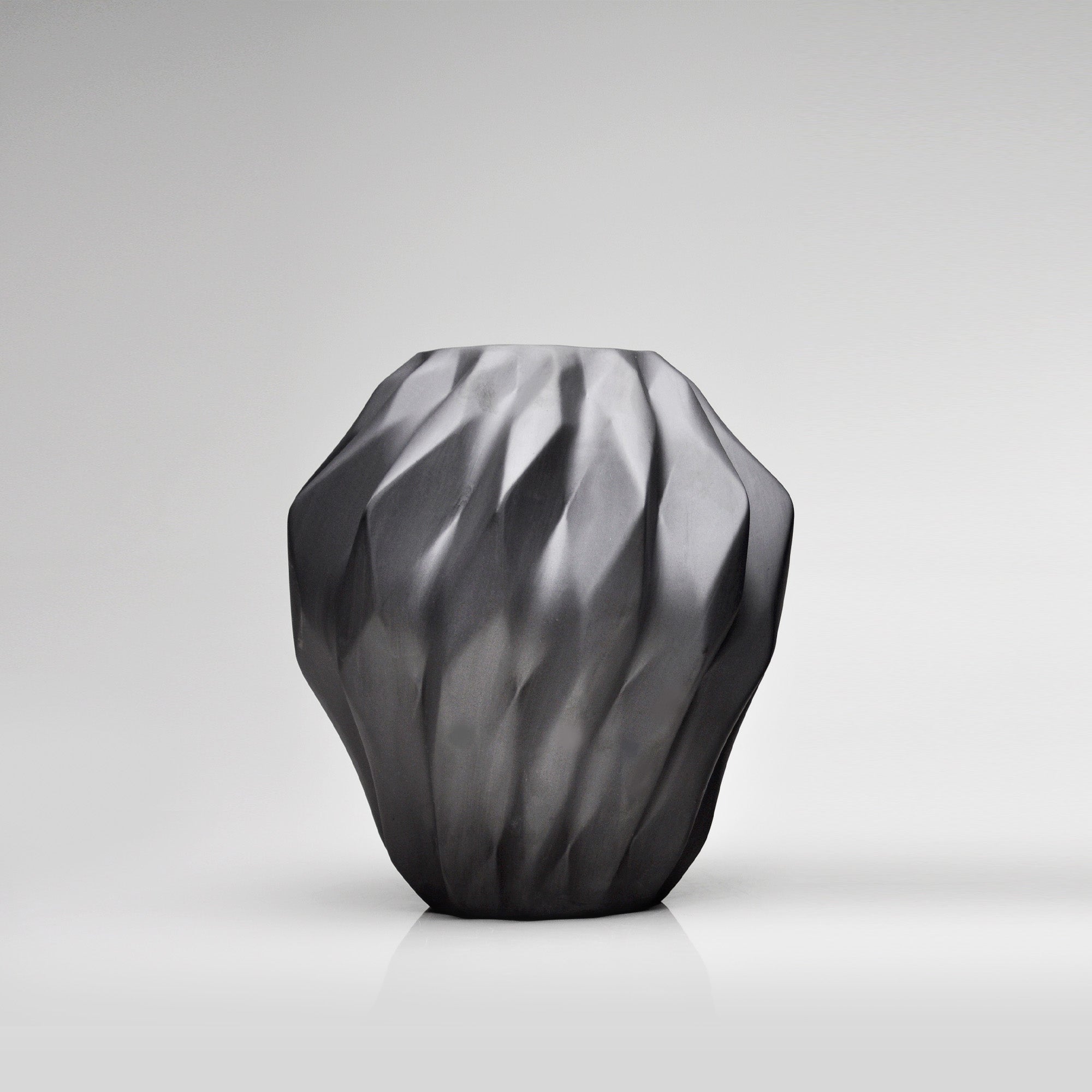 Plissan Geométrico P Porcelain Vase (h32 cm) - Holaria