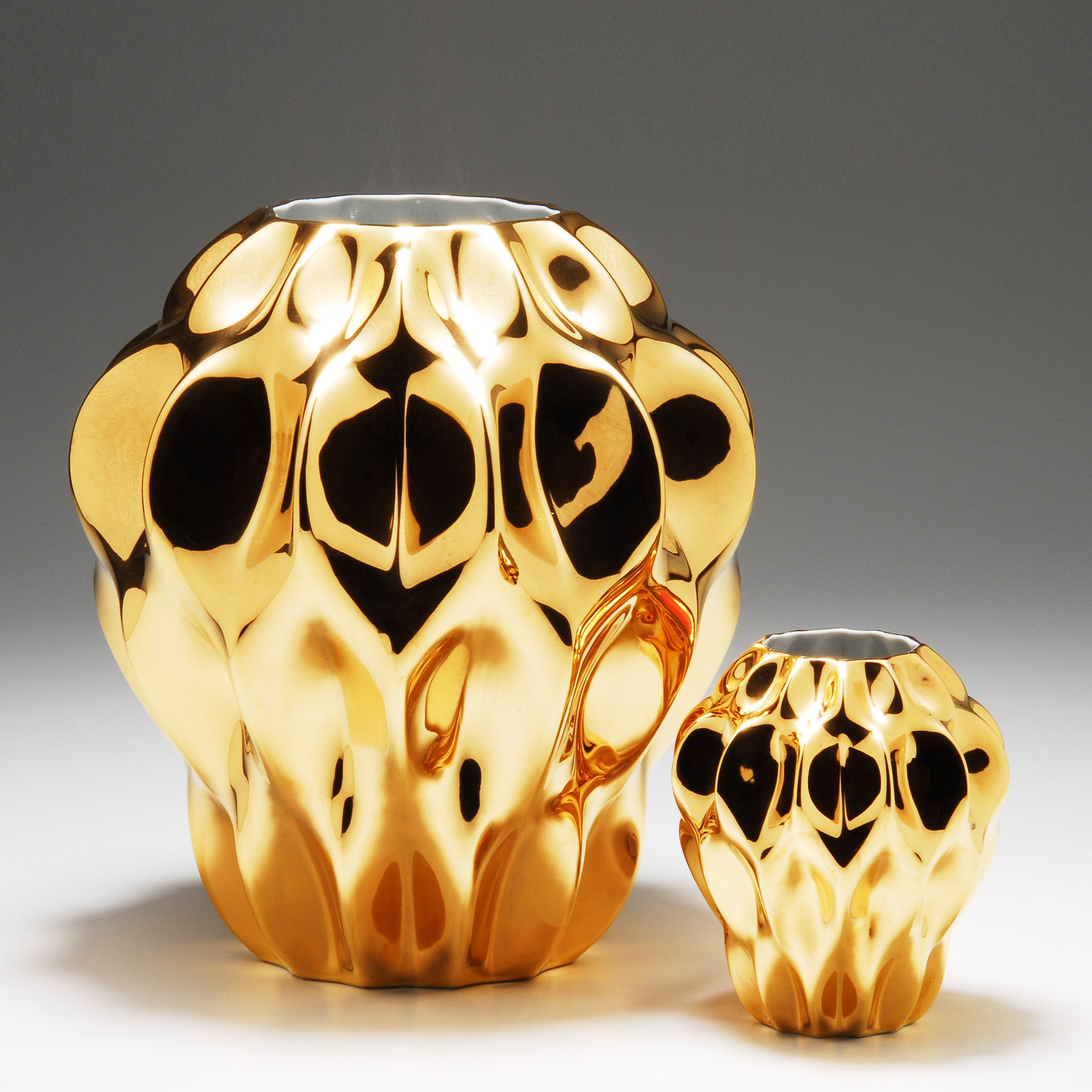 Plissan P Porcelain Vase (h32 cm) - Holaria