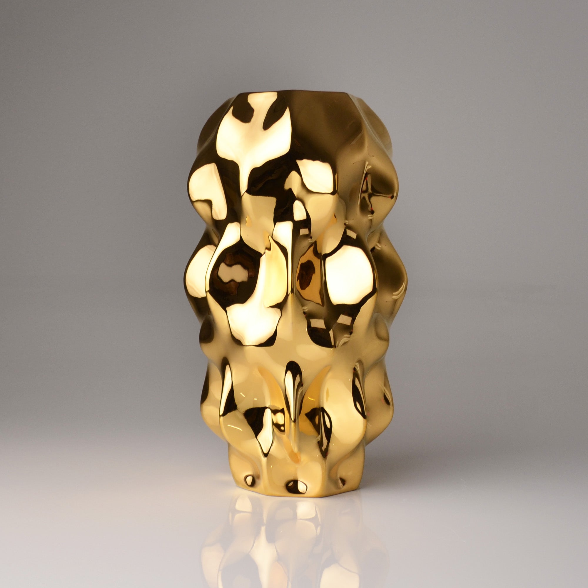 Plissan G Porcelain Vase (h40 cm) - Holaria
