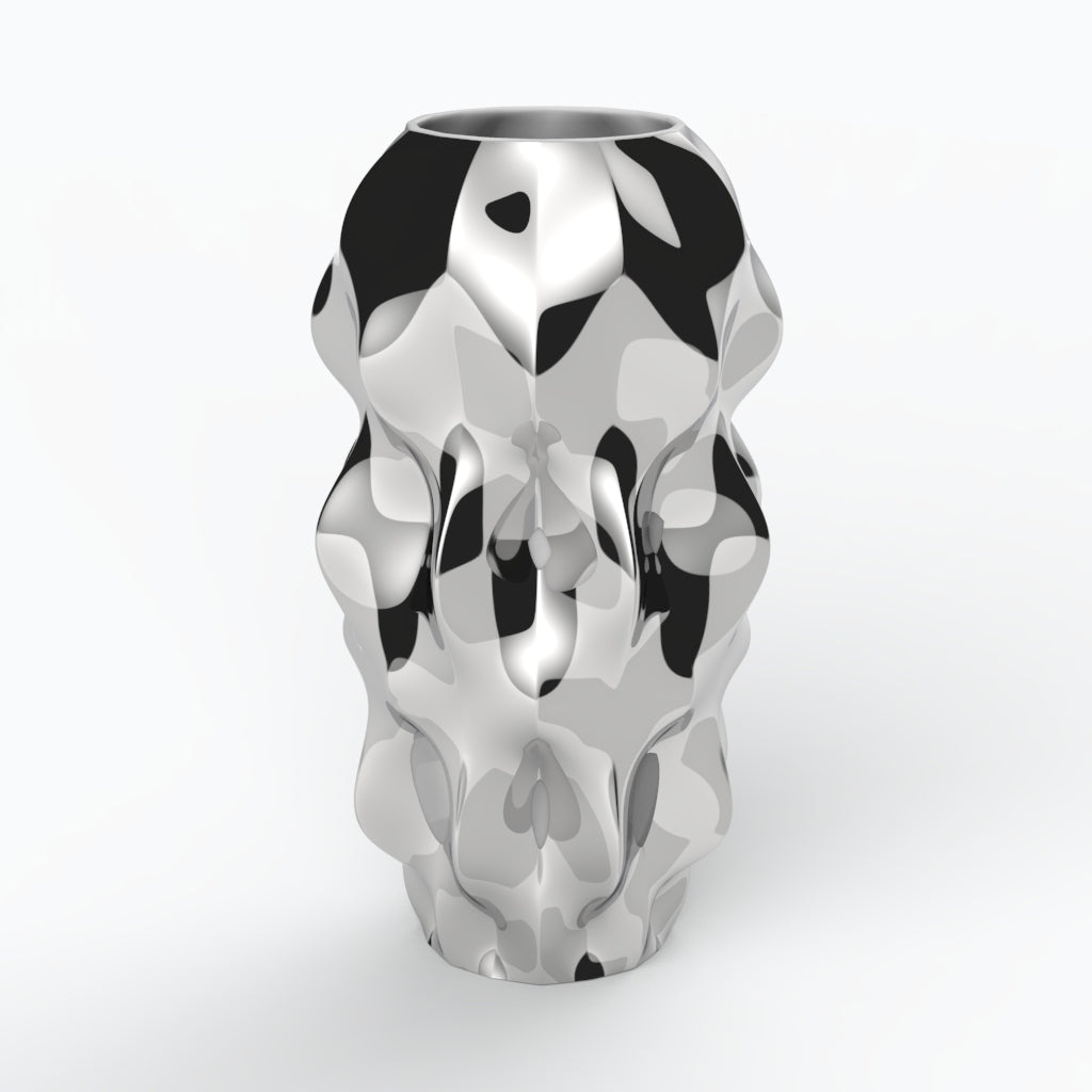 Plissan G Porcelain Vase (h40 cm) - Holaria