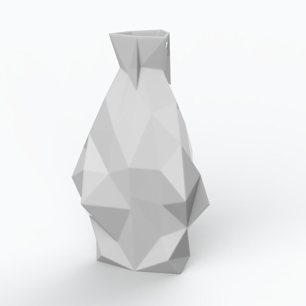 Simplexxa 1 Porcelain Vase (h37 cm) - Holaria