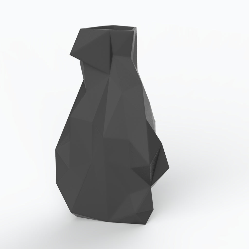 Simplexxa 4 Porcelain Vase (h37 cm) - Holaria