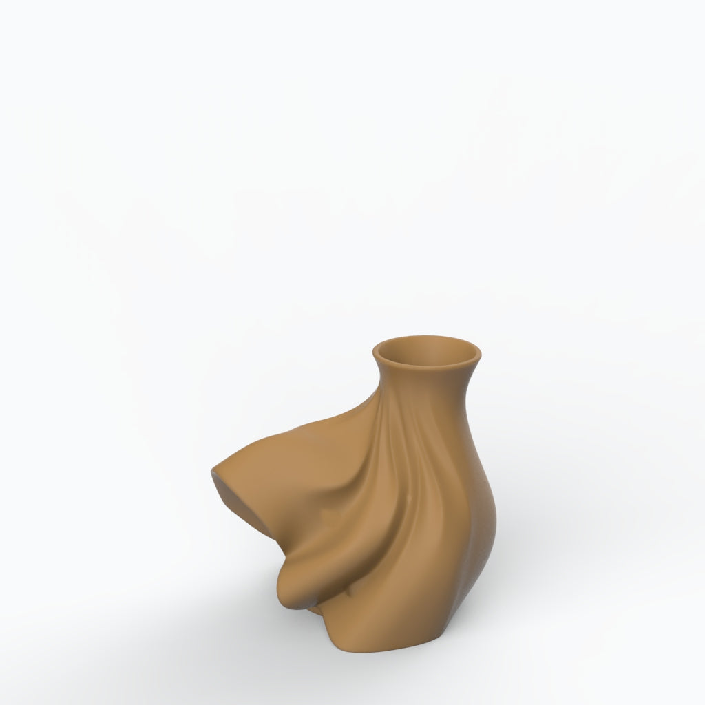 Vento P Porcelain Vase (h20 cm) - Holaria