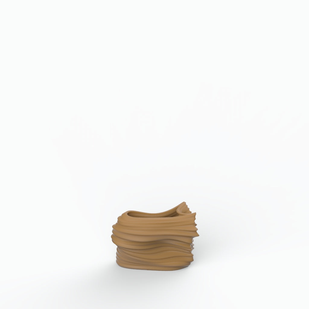 Voo P Porcelain Vase (h10 cm) - Holaria