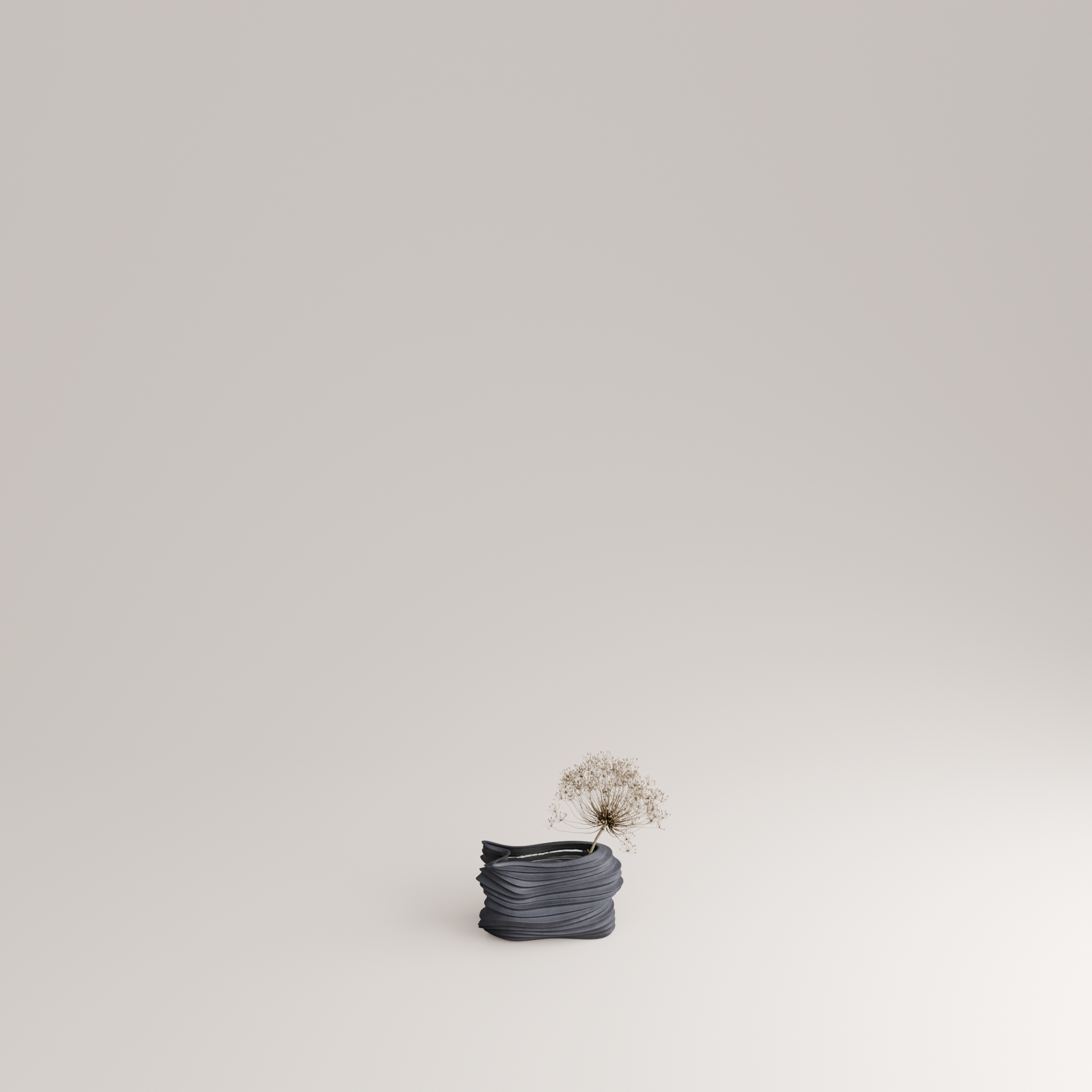 Voo P Porcelain Vase (h10 cm) - Holaria