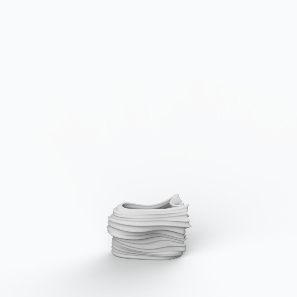 Voo P Porcelain Vase (h10 cm) - Holaria